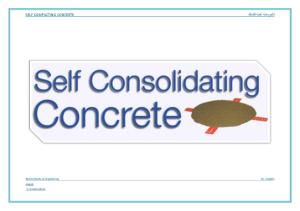 الخرسانة ذاتية الدمك self Compacting Concrete