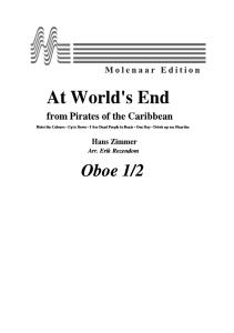 03 Piratas Del Caribe - En El Fin Del Mundo Oboe 1, 2