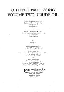 045_Oilfield Processing Petroleum - Tomo 2_Francis Manning,