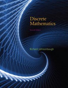 0math 61 Discrete Mathematics Johnsonbaugh 7e