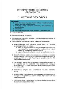 1. Cortes Geológicos