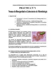 1° LABORATORIO DE MICROBIOLOGIA I