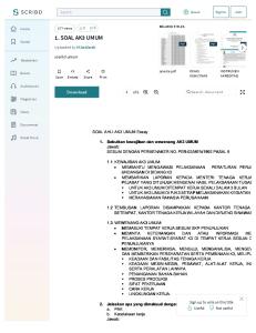 1. SOAL AK3 UMUM