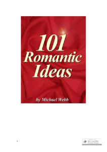 101 ideias românticas dia dos namorados
