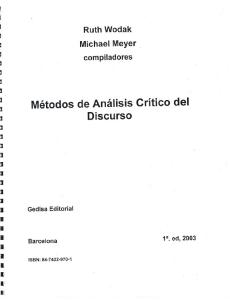 11. Fairclough, Norman (2003) Analisis Critico Del Discurso