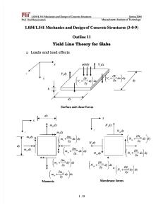17 - Yield Line Theory for Slabs