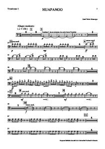 18 - Huapango - Trombone 1