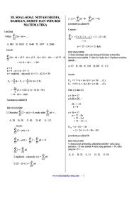 18. Soal-soal Notasi Sigma_ Barisan_ Deret dan Induksi Matematika.pdf