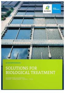 2. Bilfinger Water Technologies - Solutions for Biological Treatment