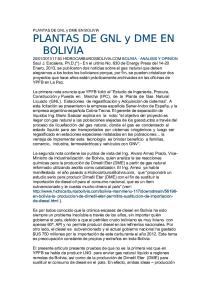 20130120_plantas de Gnl y Dme en Bolivia