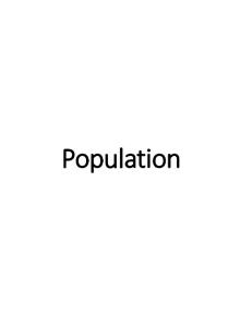 2059/02 Population notes for olevel