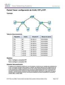 2.1.4.4 Packet Tracer - Configure VLANs, VTP, And DTP