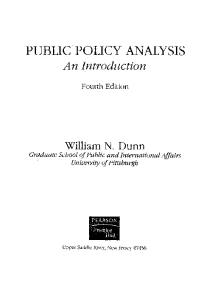 224783764 Public Policy Analysis