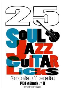 25 Jazz Soul Licks