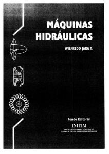 358127240 Libro Maquinas Hidraulicas Wilfredo Jara PDF