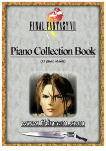 3760312 Final Fantasy VIII Piano Collection Book