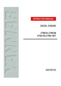 4TNE Operators Manual