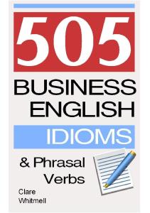 505 Business English Idioms