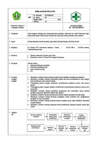 7.3.2 (2) SOP Pemeliharaan Peralatan