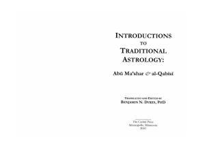 abu mashar and al-qabisi by benjamin dykes - introductions to traditional astrology.pdf
