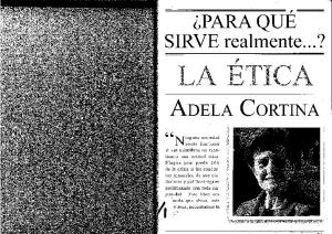 Adela Cortina - Para Qué Sirve Realmente La Ética.pdf