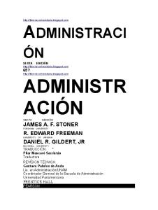 Administración - 6ta Edición - J. a. F. Stoner, R. E. Freeman & D. R. Gilbert Jr_ByPriale_0069