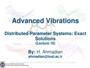 advance vibration