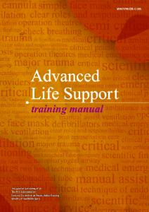 Advanced Life Support (Training Manual)