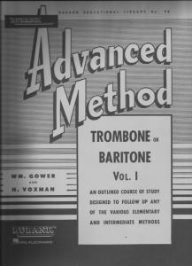 Advanced Method Trombone BaritoneVol.1 Parte I