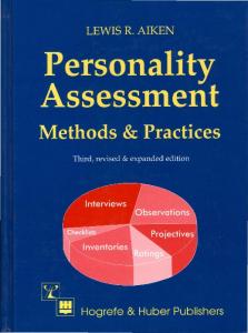 Aiken - Personality Assessment Methods & Practices - 3rd Edition