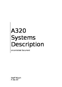 Airbus A320 Systems A4 Format