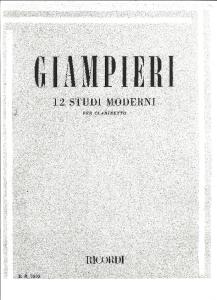 Alamiro Giampieri - 12 Studi Moderni Per Clarinetto
