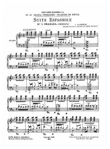 Albéniz - Suite Española Piano