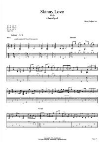 Albert Gyorfi - Skinny Love by Birdy (Fingerstyle Guitar Arrangement)