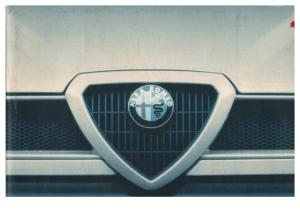 Alfa Romeo 155 q4 - Brochure Originale Autodelta