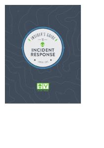 AlienVault Incident Response Guide