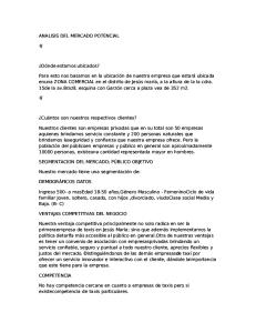 Analisis Del Mercado Taxi