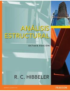 Análisis Estructural - R. C. Hibbeler (8va Edición)
