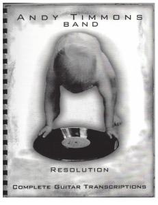 Andy Timmons Band - Resolution Tablature