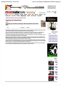 Applying the Altered Scale - Premier Guitar