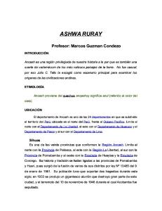 ASHWA RURAY-monografia