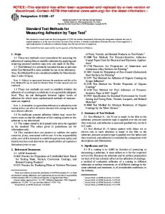 ASTM D 3359 - 97  Standard Test Methods for Measuring Adhesion by Tape Test.pdf