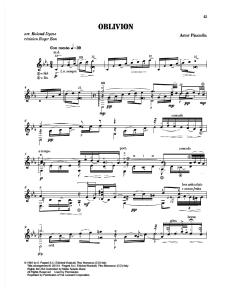 Astor Piazzolla - Oblivion Arr. Roland Dyens.pdf