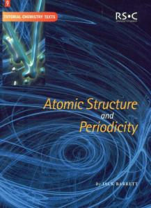 Atomic Structure and Periodicity - Jack Barrett - 2002