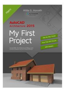 AutoCAD Architecture 2015 Tutorial eBook (Metric version)