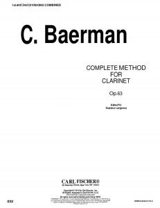 Baermann, Carl - Clarinet Method, Op.63 (Parts 1 and 2).pdf