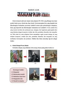 Bahan Ajar Hakikat Ilmu Kimia
