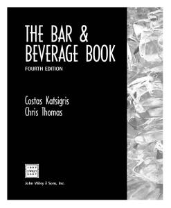 Bar and Beverage TEXTBOOK