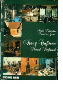 Bar Y Cafeteria - Manual Profesional