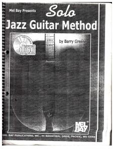 Barry Greene-Jazz Solo Guitar Method